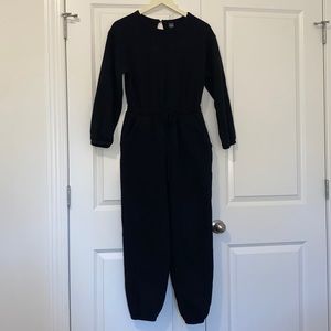 Wild Fable Black Long Sleeve Jumpsuit